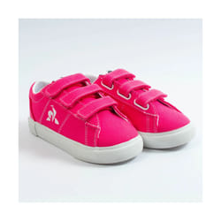 Basket Le Coq Sportif Verdon plus inf Fille Rose
