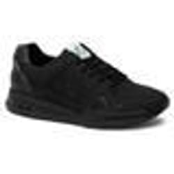 Baskets LE COQ SPORTIF LCS R100 VG Ventile Triple Black - noir - Homme - Textile - Lacets - Plat