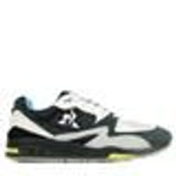 Baskets Le Coq Sportif R800 X Solary - gris/blanc/noir - Homme - Polyester - Lacets
