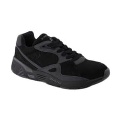 Baskets Le Coq Sportif R850 - Homme - Synthétique - Noir - Lacets plats