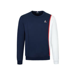 Sweat LE COQ SPORTIF - Modèle 2220289 - Bleu marine blanc et rouge - Manches longues