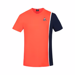 T shirt Le Coq Sportif Essential bicolor Homme Rouge