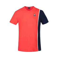 T shirt Le Coq Sportif Essential bicolor Homme Rouge