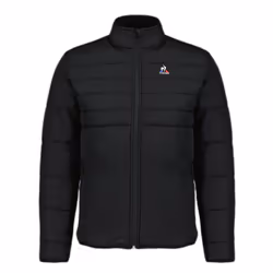 Doudoune Le Coq Sportif Little flag logo Homme Noir
