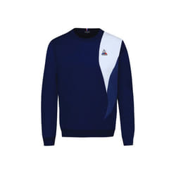 Sweat LE COQ SPORTIF - Réf. 2310019-BLEU-NUIT - Manches longues - Coupe régulière
