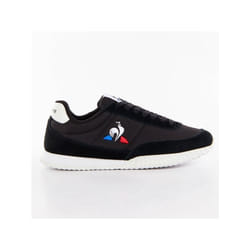 Basket Le coq sportif VELOCE - Réf. 2310086-BLACK. Couleur : Noir Détails. - Tige en textile et cuir. - Fermeture à lacets. -