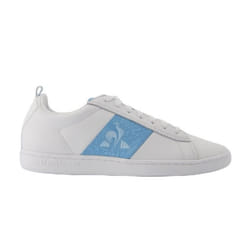 Chaussures Femme LE COQ SPORTIF 2310131 Blanc - Dessus Textile - Talon Plat - Lacets