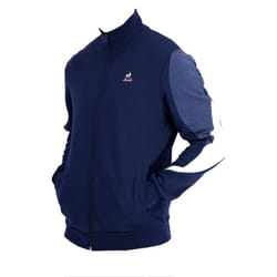 Sweat Le coq sportif TRI FZ - Réf. 2310406-BLEU-NUIT - Bleu - Col montant - Manches longues - Mixte