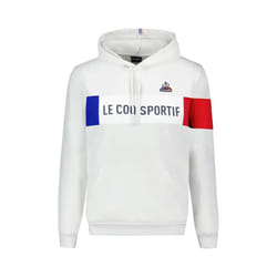Sweat Le Coq Sportif Essential tricolore Homme Blanc