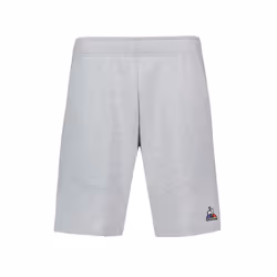 Short Le Coq Sportif Ess Regular N°1 - gris chiné clair - M