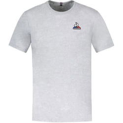 Tee-shirt LE COQ SPORTIF ESSENTIEL - Réf.2310547-GRIS - Col rond - Manches courtes - 100% coton