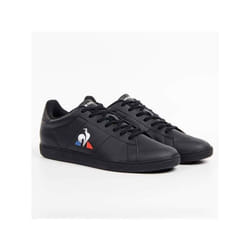 Baskets - LE COQ SPORTIF - Courtset - Cuir - Lacets plats - Homme