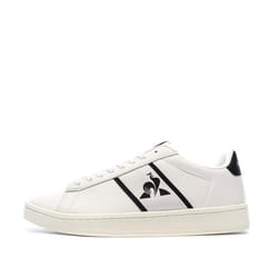 Baskets Blanches/Noires Homme Le Coq Sportif Classic Soft