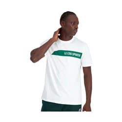 T shirt Le Coq Sportif Saison 2 Homme Blanc