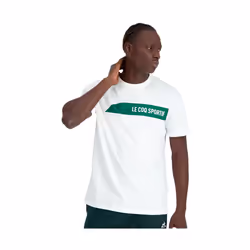 T shirt Le Coq Sportif Saison 2 Homme Blanc