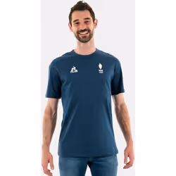 T shirt Le Coq Sportif Olympique Paris Homme Bleu