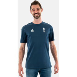 T shirt Le Coq Sportif Olympique Paris Homme Bleu
