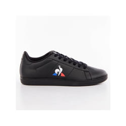 Basket Le Coq Sportif Homme Courtset Noir cuir