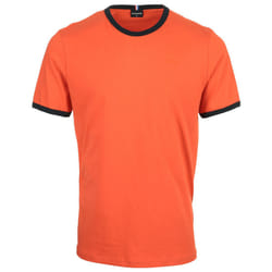 T-shirt Homme Le Coq Sportif Ess Tee Ss - Orange - Regular - Manches Courtes - Col Classique