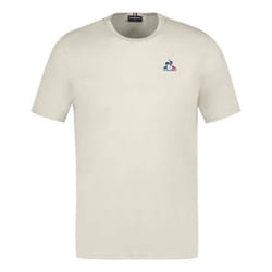 T-shirt coton droit - LE COQ SPORTIF - Homme - Beige - Manches courtes