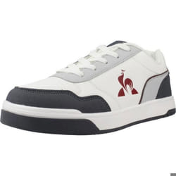 Chaussure Le Coq Sportif Modèle Lcs Court Breaker Gs - Coleur Blanc