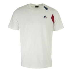 T shirt Le Coq Sportif N1 Tricolore Homme Blanc