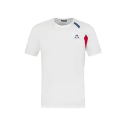 T shirt Le Coq Sportif N1 Tricolore Homme Blanc