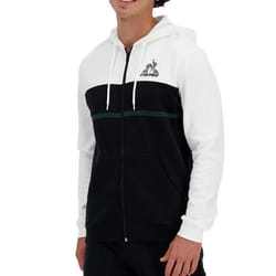 Sweat Noir/Blanc Homme Le Coq Sportif Contemporain Hoody N°1