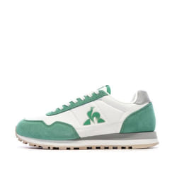 Baskets Blanches/Verte Femme Le Coq Sportif Astra_2 W Optical