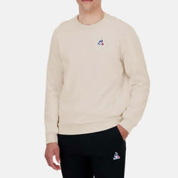 Vêtements Le Coq Sportif Modèle Ess Crew Sweat N1 - Coleur Beige