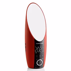 NAF NAF Electronique DNI050RED, Horloge, Numérique, FM, MP3, LED, Noir, Rouge