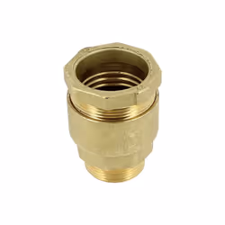 Raccord laiton série Fer à compression Mâle 1"1/4 PE Ø42 Raccord REXUO mâle fileté 33-42 pour tuyau D ext 42 Raccord assemblé ...