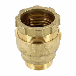 Raccord laiton série Fer à compression Mâle 1"1/2 PE Ø50 Raccord REXUO mâle fileté 40-49 pour tuyau D ext 50 Raccord assemblé ...