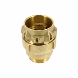 Raccord laiton série Fer à compression Mâle 2" PE Ø63 Raccord REXUO mâle fileté 50-60 pour tuyau D ext 63 Raccord assemblé et ...
