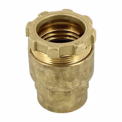 Raccord laiton série Fer à compression Femelle 1"1/4 PE Ø40 Raccord REXUO femelle taraudé 33-42 pour tuyau D ext 40 Raccord a ...