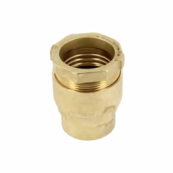 Raccord laiton série Fer à compression Femelle 1"1/4 PE Ø42 Raccord REXUO femelle taraudé 40-49 pour tuyau D ext 49 Raccord a ...