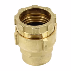 Raccord laiton série Fer à compression Femelle 1"1/2 PE Ø50 Raccord REXUO femelle taraudé 40-49 pour tuyau D ext 50 Raccord a ...
