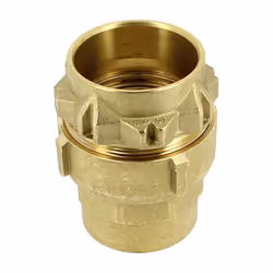 Raccord laiton série Fer à compression Femelle 2" PE Ø63 Raccord REXUO femelle taraudé 50-60 pour tuyau D ext 63 Raccord asse ...
