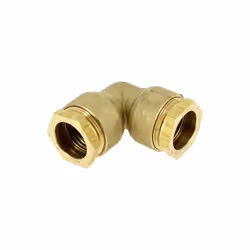 Coude laiton égal à compression PE Ø32 Raccord coudé laiton REXUO - A 90° à serrage extérieur, D32, pour tubes Polyétilène PE ...
