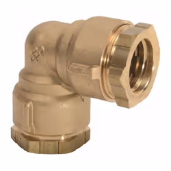 Raccord PE coudé 90° à serrage - Ø 50 mm - Rexuo - Huot Fixation à serrage ou à visser