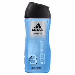 Adidas After Sport 3in1 250 ml Gel douche Hommes Corps et cheveux