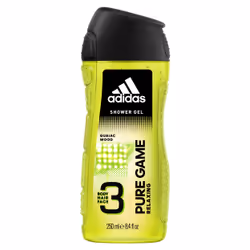 Adidas Pure Game 3in1 250 ml Gel douche Hommes Corps et cheveux
