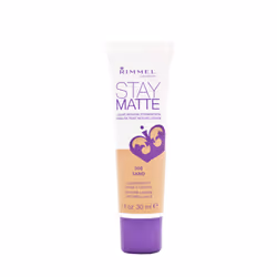 Rimmel Stay Matte Liquid Mousse Foundation, Tube, Crème, Peau normale, Sand, 30 ml, Femmes