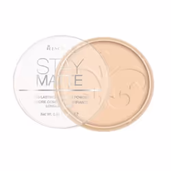 Rimmel Stay Matte Pressed Powder poudre de visage 14 ml Transparent