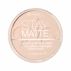 Rimmel Stay Matte Pressed Powder Cashmere 14g, Cashmere, Vase, Poudre compacte, Mat, 14 g, Femmes