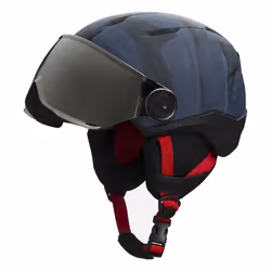 Casque De Ski / Snow Rossignol Whoopee Visor Impacts Bleu Garçon