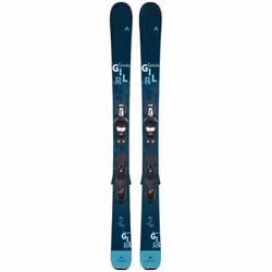 Pack Ski Dynastar Lemon Girl + Fixations Look Kid 4 Gw Black Vert Garçon