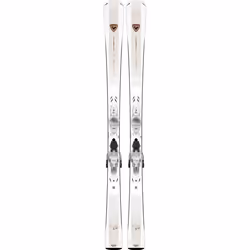 Pack Ski Rossignol Nova 6 Xpress + Fixations Xpress W 11 Gw Gris Femme