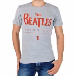 Tee Shirt Eleven Paris Beatles Logo TS Gris Chiné