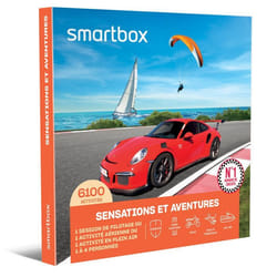 Coffret Cadeau SMARTBOX - Sensations et Aventures - 1 expérience à sensations pour 1 ou 2 personnes